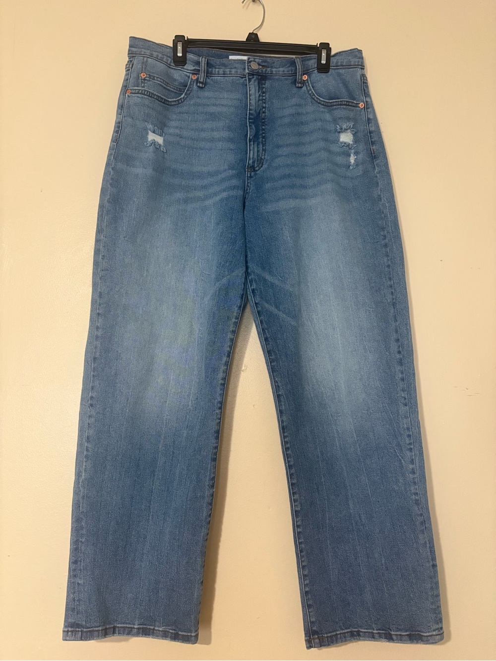 Jessica Simpson Light/Medium Blue Relaxed Boyfriend Jeans